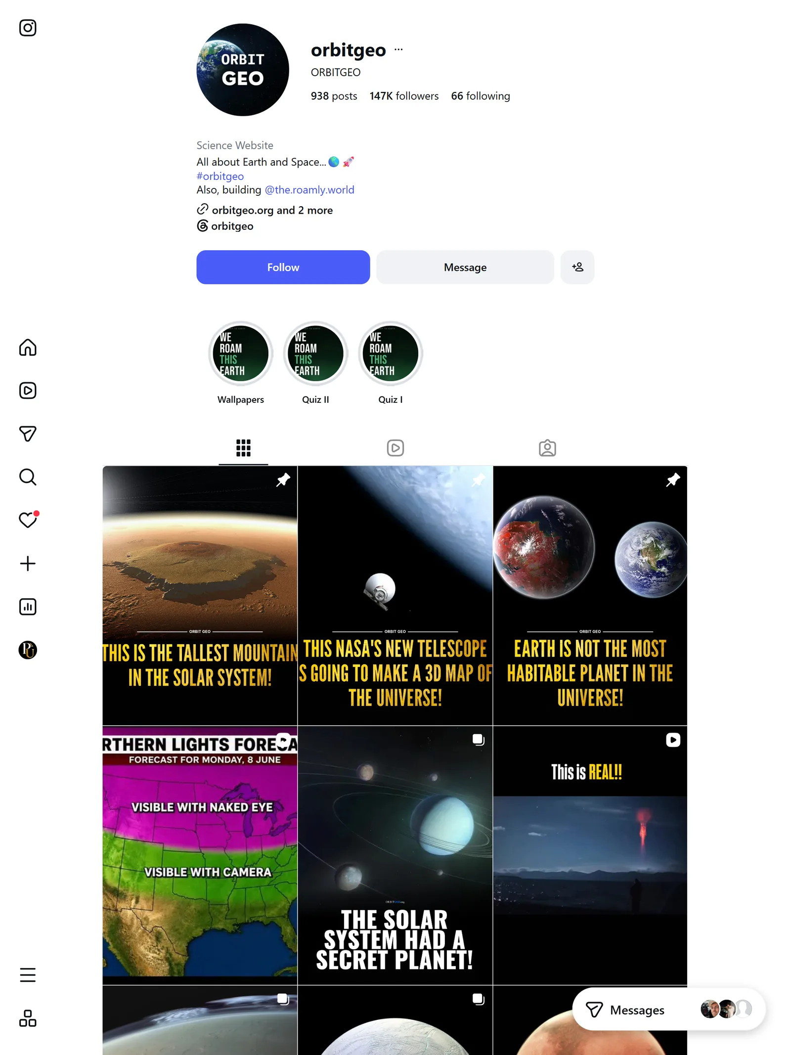 OrbitGeo — science media